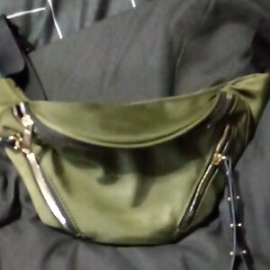 Olive Green Crossbody Bag